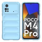 Microsonic Xiaomi Poco M4 Pro 4G Kılıf Oslo Prime Mavi