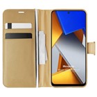 Microsonic Xiaomi Redmi Note 11T Kılıf Delux Leather Wallet Gold