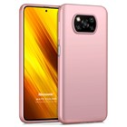 Microsonic Matte Silicone Xiaomi Poco X3 Pro Kılıf Rose Gold