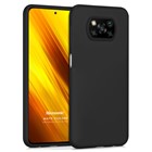 Microsonic Matte Silicone Xiaomi Poco X3 NFC Kılıf Siyah