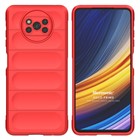 Microsonic Xiaomi Poco X3 Pro Kılıf Oslo Prime Kırmızı