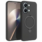 Microsonic Xiaomi Poco X8 Pro Max Kılıf Aura Stant MagSafe Siyah