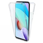 Microsonic Xiaomi Redmi Note 11 4G Kılıf 6 tarafı tam full koruma 360 Clear Soft Şeffaf