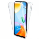 Microsonic Xiaomi Poco C40 Kılıf 6 tarafı tam full koruma 360 Clear Soft Şeffaf