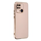 Microsonic Xiaomi Redmi 10C Kılıf Olive Plated Pembe