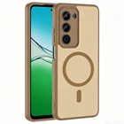 Microsonic Xiaomi Redmi 15 Kılıf MagSmoke Neo Gold
