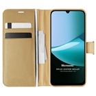Microsonic Xiaomi Redmi 15C Kılıf Delux Leather Wallet Gold