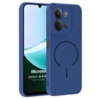 Microsonic Xiaomi Redmi 15C Kılıf Zeno MagSafe Lacivert