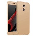 Microsonic Xiaomi Redmi 5 Kılıf Double Dip 360 Protective Gold