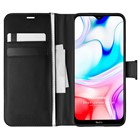 Microsonic Xiaomi Redmi 8 Kılıf Delux Leather Wallet Siyah