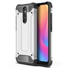 Microsonic Xiaomi Redmi 8 Kılıf Rugged Armor Gümüş