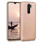 Microsonic Matte Silicone Xiaomi Redmi 9 Kılıf Gold