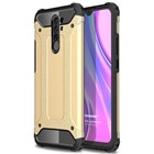 Microsonic Xiaomi Redmi 9 Kılıf Rugged Armor Gold