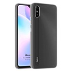 Microsonic Xiaomi Redmi 9A Kılıf Transparent Soft Beyaz