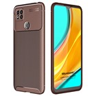 Microsonic Xiaomi Redmi 9C Kılıf Legion Series Kahverengi