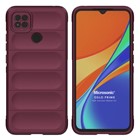 Microsonic Xiaomi Redmi 9C Kılıf Oslo Prime Bordo