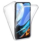 Microsonic Xiaomi Redmi 9T Kılıf 6 Tarafı Tam Full Koruma 360 Clear Soft Şeffaf