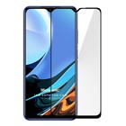 Microsonic Xiaomi Redmi 9T Tam Kaplayan Temperli Cam Ekran Koruyucu Siyah