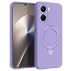 Microsonic Xiaomi Redmi A7 Pro Kılıf Aura Stant MagSafe Lila