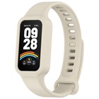 Microsonic Xiaomi Smart Band 9 Active Kordon Silicone Sport Band Bej