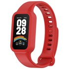 Microsonic Xiaomi Smart Band 9 Active Kordon Silicone Sport Band Kırmızı