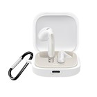 Microsonic Xiaomi Redmi Buds 6 Kılıf Askılı Mat Silikon Beyaz