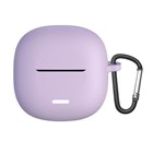 Microsonic Xiaomi Redmi Buds 6 Lite Kılıf Askılı Mat Silikon Lila