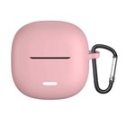 Microsonic Xiaomi Redmi Buds 6 Lite Kılıf Askılı Mat Silikon Rose Gold