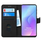 Microsonic Xiaomi Redmi K20 Kılıf Fabric Book Wallet Siyah