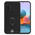 Microsonic Xiaomi Redmi Note 10 Pro Max Kılıf Multifunction Silicone Siyah