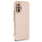 Microsonic Xiaomi Redmi Note 10 Pro Max Kılıf Olive Plated Pembe