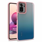 Microsonic Xiaomi Poco M5s Kılıf Bright Planet Rose Gold