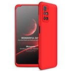 Microsonic Xiaomi Redmi 10 2022 Kılıf Double Dip 360 Protective Kırmızı