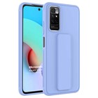 Microsonic Xiaomi Redmi Note 11S Kılıf Hand Strap Mavi