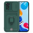 Microsonic Xiaomi Redmi Note 11S Kılıf Multifunction Silicone Yeşil