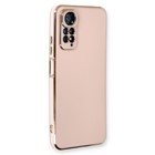 Microsonic Xiaomi Redmi Note 11 Kılıf Olive Plated Pembe