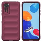 Microsonic Xiaomi Redmi Note 11S Kılıf Oslo Prime Bordo