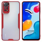 Microsonic Xiaomi Redmi Note 11 Kılıf Paradise Glow Kırmızı