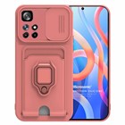 Microsonic Xiaomi Poco M4 Pro Kılıf Multifunction Silicone Pembe