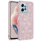 Microsonic Xiaomi Redmi Note 12 4G Kılıf Sparkle Shiny Rose Gold