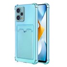 Microsonic Xiaomi Poco X5 5G Card Slot Shock Kılıf Mavi