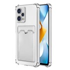 Microsonic Xiaomi Redmi Note 12 Pro Card Slot Shock Kılıf Şeffaf