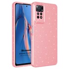Microsonic Xiaomi Redmi Note 11 Pro 5G Kılıf Grand Stardust Pembe