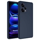 Microsonic Xiaomi Redmi Note 12 Pro 5G Kılıf Groovy Soft Lacivert