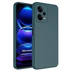 Microsonic Xiaomi Redmi Note 12 Pro Kılıf Groovy Soft Koyu Yeşil