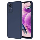 Microsonic Xiaomi Redmi Note 12S Kılıf Groovy Soft Lacivert