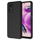 Microsonic Xiaomi Redmi Note 12S Kılıf Groovy Soft Siyah