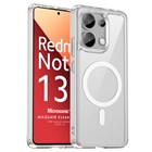 Microsonic Xiaomi Redmi Note 13 4G Kılıf MagSafe Clear Soft Şeffaf