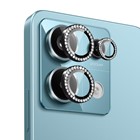 Microsonic Xiaomi Redmi Note 13 Pro 5G Tekli Diamond Taşlı Kamera Koruma Camı Siyah