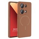 Microsonic Xiaomi Poco M6 Pro 4G Kılıf Zeno MagSafe Kahverengi